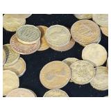 Large Assortment of UK Great Britian Coins