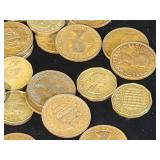 Large Assortment of UK Great Britian Coins