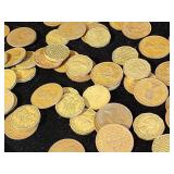 Large Assortment of UK Great Britian Coins