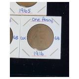 (10) Assorted UK Great Britian One-Penny Coins