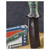 USMC Cleaver Assisted Open Locking Blade Knife