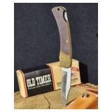 Schrade Old Timer OTC Commemorative Locking Blade Knife Serial # 0004
