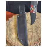 Commemorative Combat Knife with Sheath