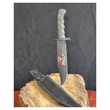 Commemorative Combat Knife with Sheath