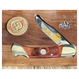 MAC TOOL Commemorative Kenny Bernstein Locking Blade Knife