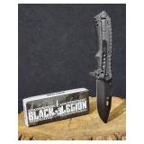 Black Legion Locking Blade Knife