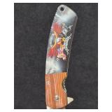 POW-MIA Tribute Locking Blade Knife