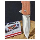 POW-MIA Tribute Locking Blade Knife