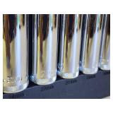 (1) Deep Well Standard Socket Set & (1) Deep Well Metric Socket Set