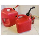 (3) Assorted Gas Cans