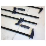 (4) Woodworking Clamps