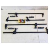 (4) Woodworking Clamps