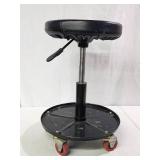 Rolling Adjustable Height Shop Stool
