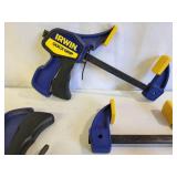 (5) Quik Grip Clamps
