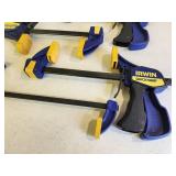 (5) Quik Grip Clamps