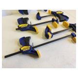 (5) Quik Grip Clamps