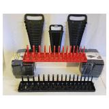 (7) Assorted Tool Storage Organizers