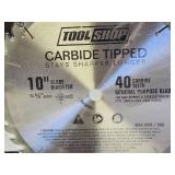 (3) Tool Shop 10" Saw Blades