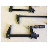 (4) Woodworking Clamps