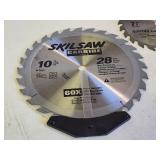 Assorted Woodworking Saw Blades