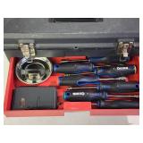 OTC Toolbox full of hand tools