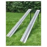 (2) Adjustable Aluminum Trailer Ramps