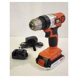 Black & Decker Cordless 20v Drill
