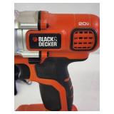 Black & Decker Cordless 20v Drill