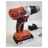 Black & Decker Cordless 20v Drill