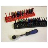 3/8" Ratchet with Standard & Metric Sockets