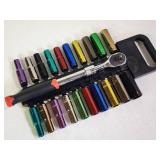 3/8" Drive Metric & Standard Socket Set