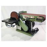 Central Machine Benchtop Belt Sander / Disc Sander Combo Unit