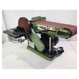 Central Machine Benchtop Belt Sander / Disc Sander Combo Unit