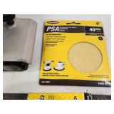 Craftsman 3" Electric Belt Sander and Assorted Palm Sanding Discs