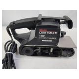 Craftsman 3" Electric Belt Sander and Assorted Palm Sanding Discs