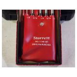 Assorted Drill Accessories and a Complete Set of Starrett Drive Pin Punches