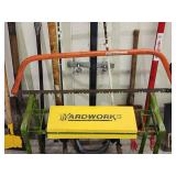 Assorted Yard Tools and Fishing Poles