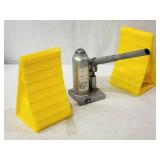 2 Ton Trailer Jack with Chocks