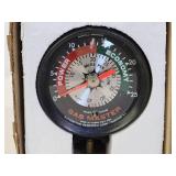 Old School Hood Scoop with Test Gauges