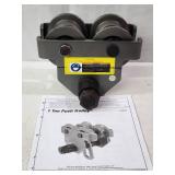 16 ft I-Beam with Electric Hoist and 1 Ton Push Trolley