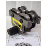 16 ft I-Beam with Electric Hoist and 1 Ton Push Trolley