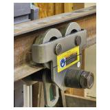16 ft I-Beam with Electric Hoist and 1 Ton Push Trolley