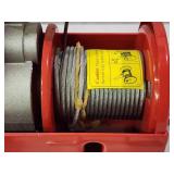 16 ft I-Beam with Electric Hoist and 1 Ton Push Trolley