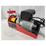 16 ft I-Beam with Electric Hoist and 1 Ton Push Trolley