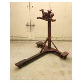 Red Rolling Engine Stand