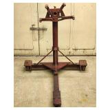 Red Rolling Engine Stand