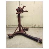 Red Rolling Engine Stand