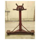 Red Rolling Engine Stand