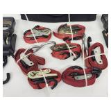 Large Assortment of Cargo Ratchet Straps