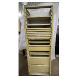 Herman Miller Milcare Multi-Drawer Storage Cabinet – Features Smooth Roll-Up Accordion Door – Durable, Clean Design Ideal for Medical, Lab, or Office Use – Trusted Quality & Functionality- G